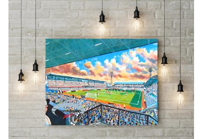 Derby County FC Baseball Ground Stadium Wall Art Canvas